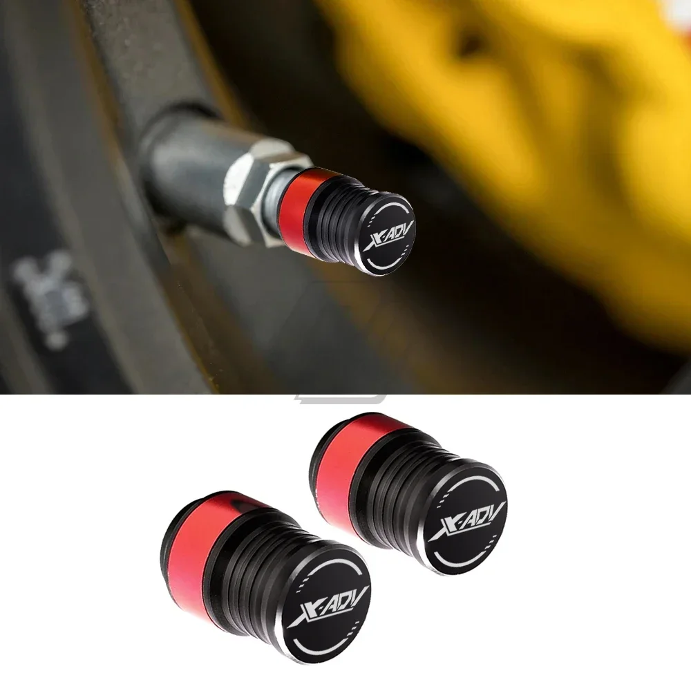 For Honda X-ADV 150 750 Adventure Rim Motorcycle Accessories Wheel Valve Stem Cap Set