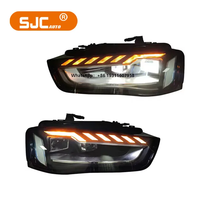 

SJC Hot Selling LED Car Headlights for A4 2012-2015 B8.5 B9.5 High Quality Daytime Running Lights Turn Signal High Low Beam