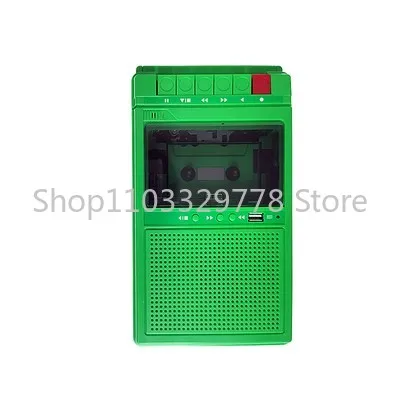 REPRODUCTOR DE CASETE ESTÉREO Retro, Walkman, cinta casete, música, Audio, reverso automático con grabadora, altavoz externo