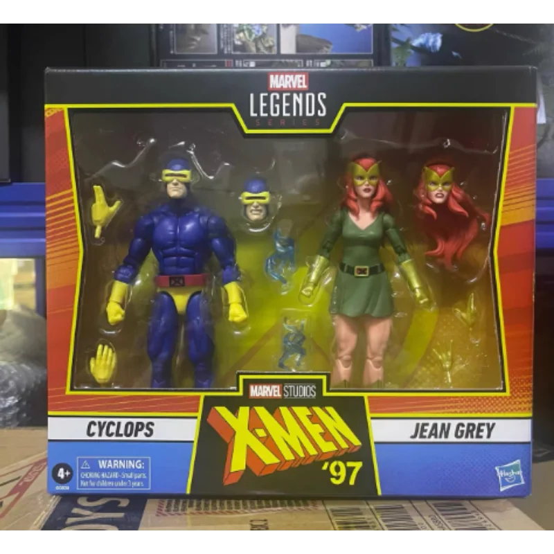 

【В наличии】Hasbro Marvel Legends X-Men Cyclops and Jean Grey Limited Фигурка Анимационная модель Коллекция игрушек Подарок