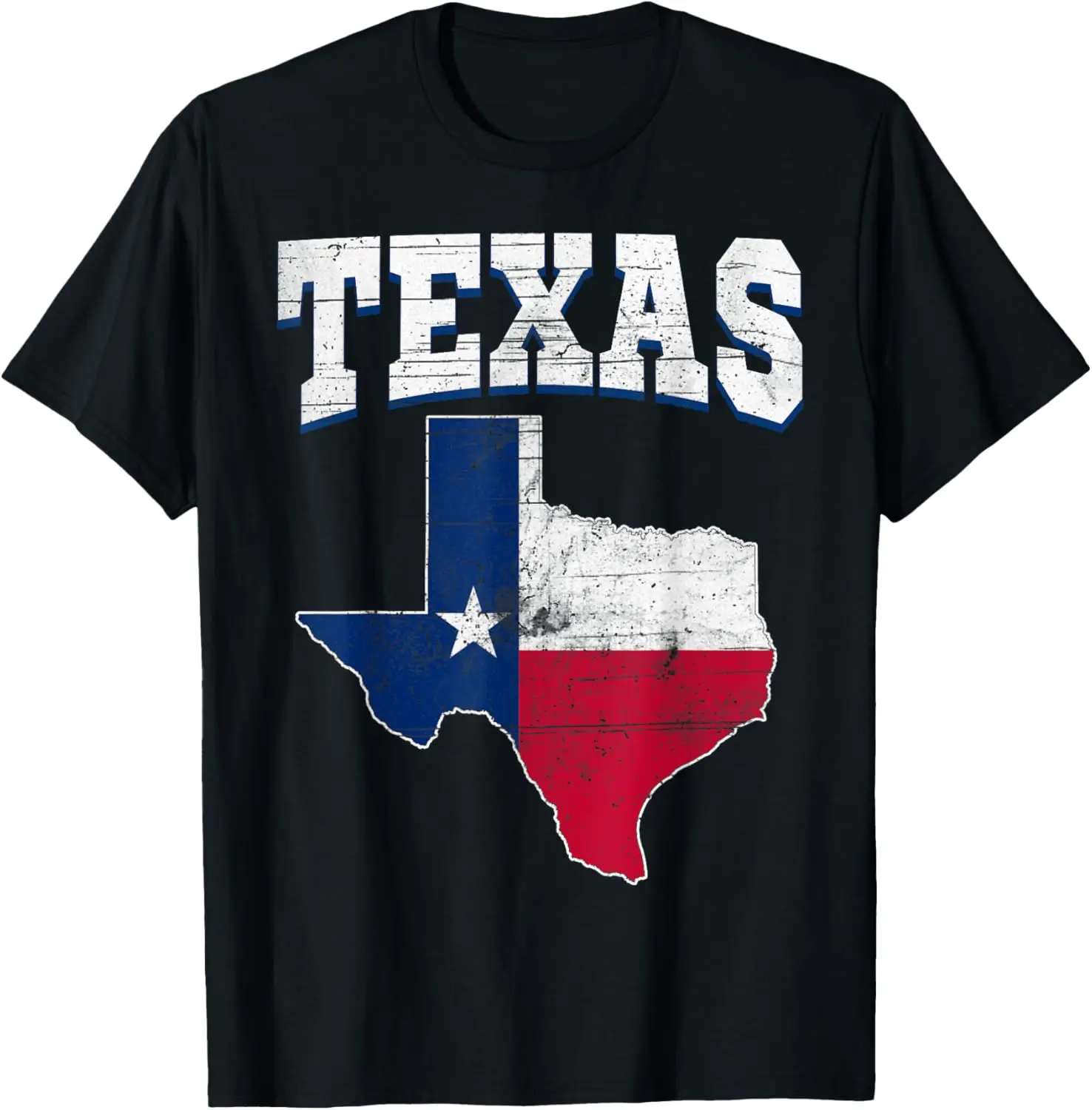 

US Citizen Proud America State Flag Land Map Texas T-Shirt