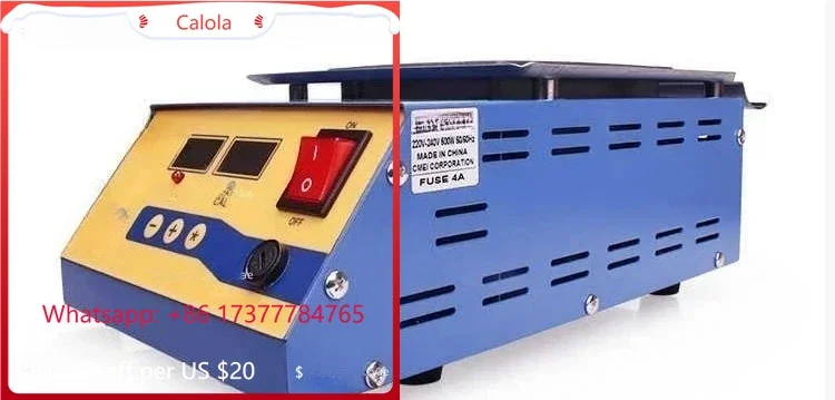 

250×160×45 мм Двухзонная цифровая бессвинцовая паяльная ванна CM-250S 1800 Вт Профессиональная паяльная станция