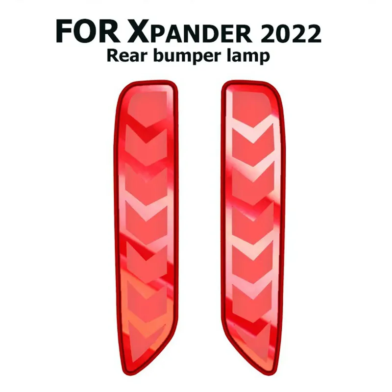 For Mitsubishi Mirage 2020 2021& Xpander 2022 2023 Rear Bumper Reflector Lights Brake Light Dynamic Turn Signal Lamps 12V - Image 4