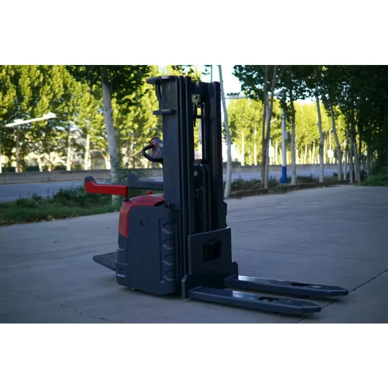

Fully Automatic Vertical Hydraulic Forklift Cargo Handling 1t 1.5t 2t Lifting Height 1.6m 2m 3m Electric Stacker