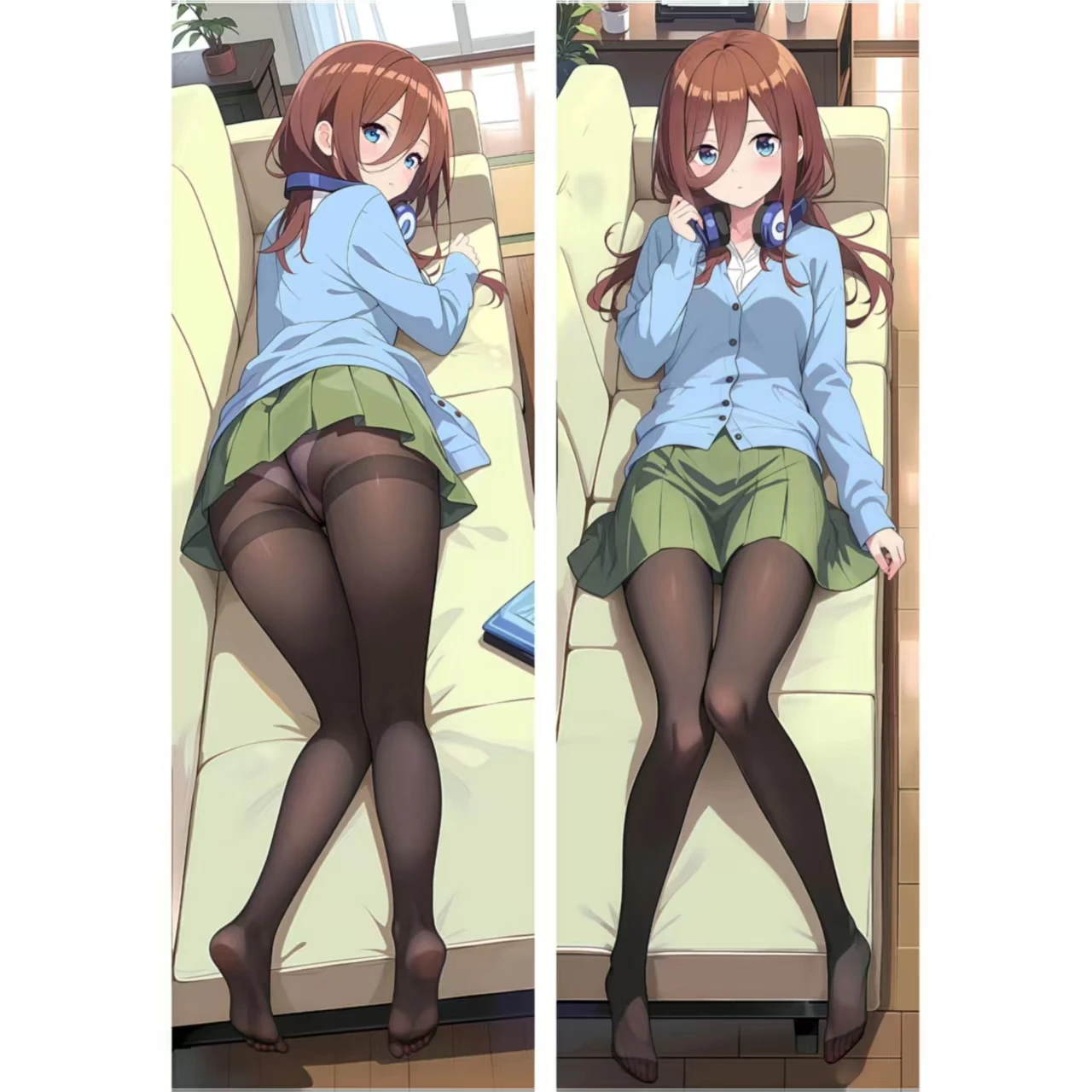 

Anime Girl Body Pillow Double-side Print Custom Soft Life size Japanese Hugging Pillowcase Cover Adult men Dakimakura Cosplay