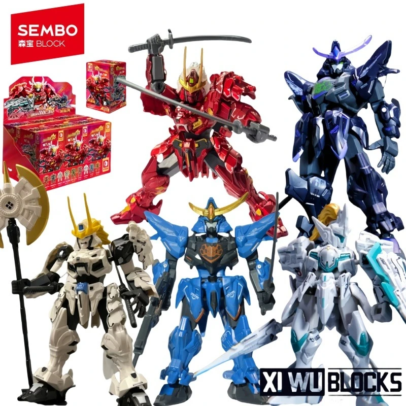 

SEMBO BLOCK MOSHOW Progenitor Effect Building Blocks Volume 2 Takeda Shingen Bontenmaru Assembled Toy Movable Model Ornament