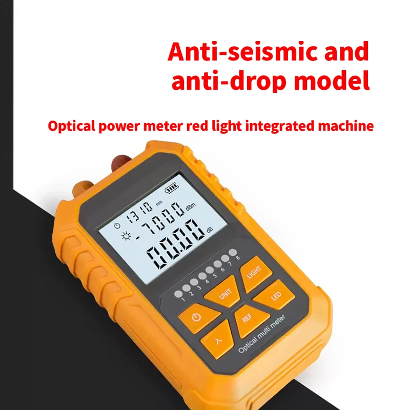 FTTH Mini Multifunction Fiber Power Meter OPM Cable Tracker and VFL Visual Fault Locator 15/30 MW SC Connector Type