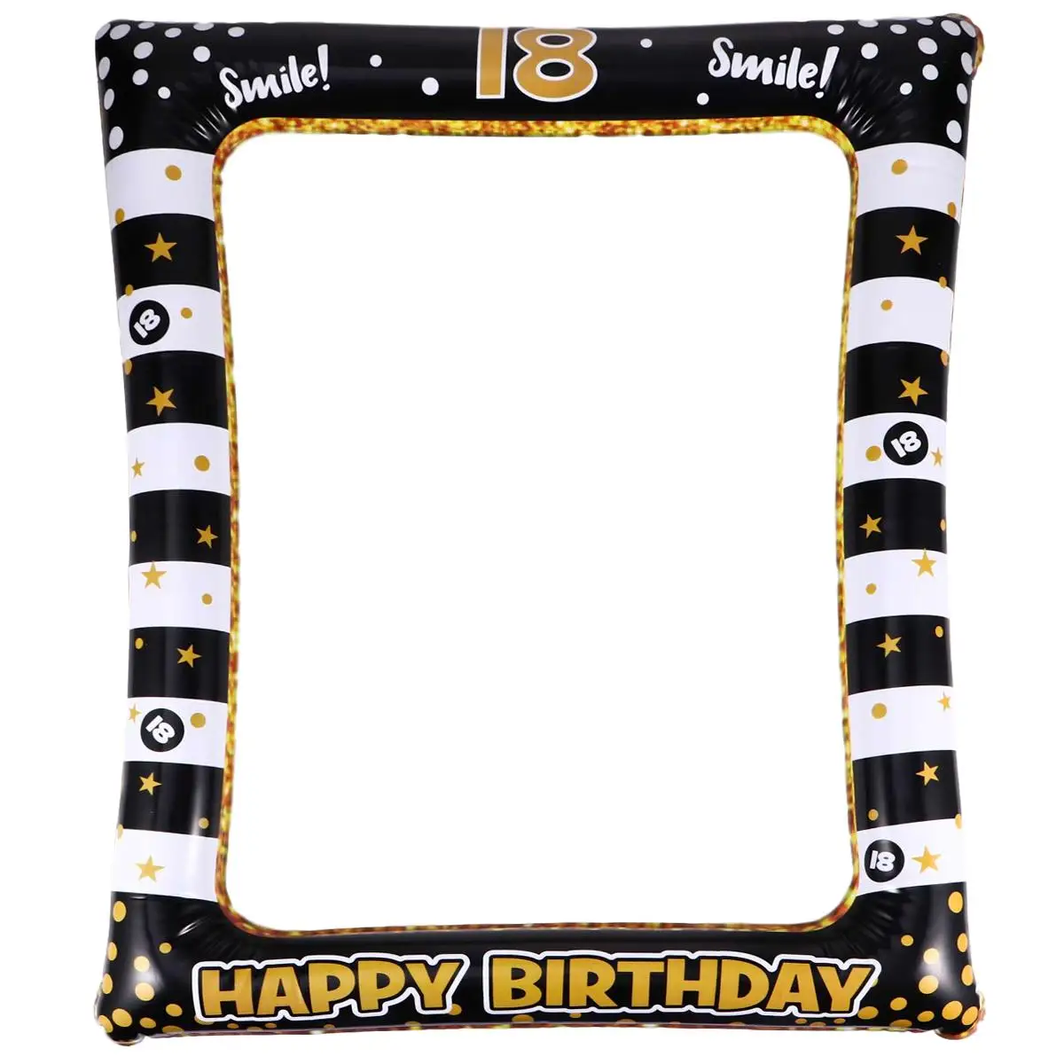

Inflatable Photo Frame PVC Birthday Party Supply Eco Friendly Lightweight Kids Photo Props Festive Frames for Celebrations