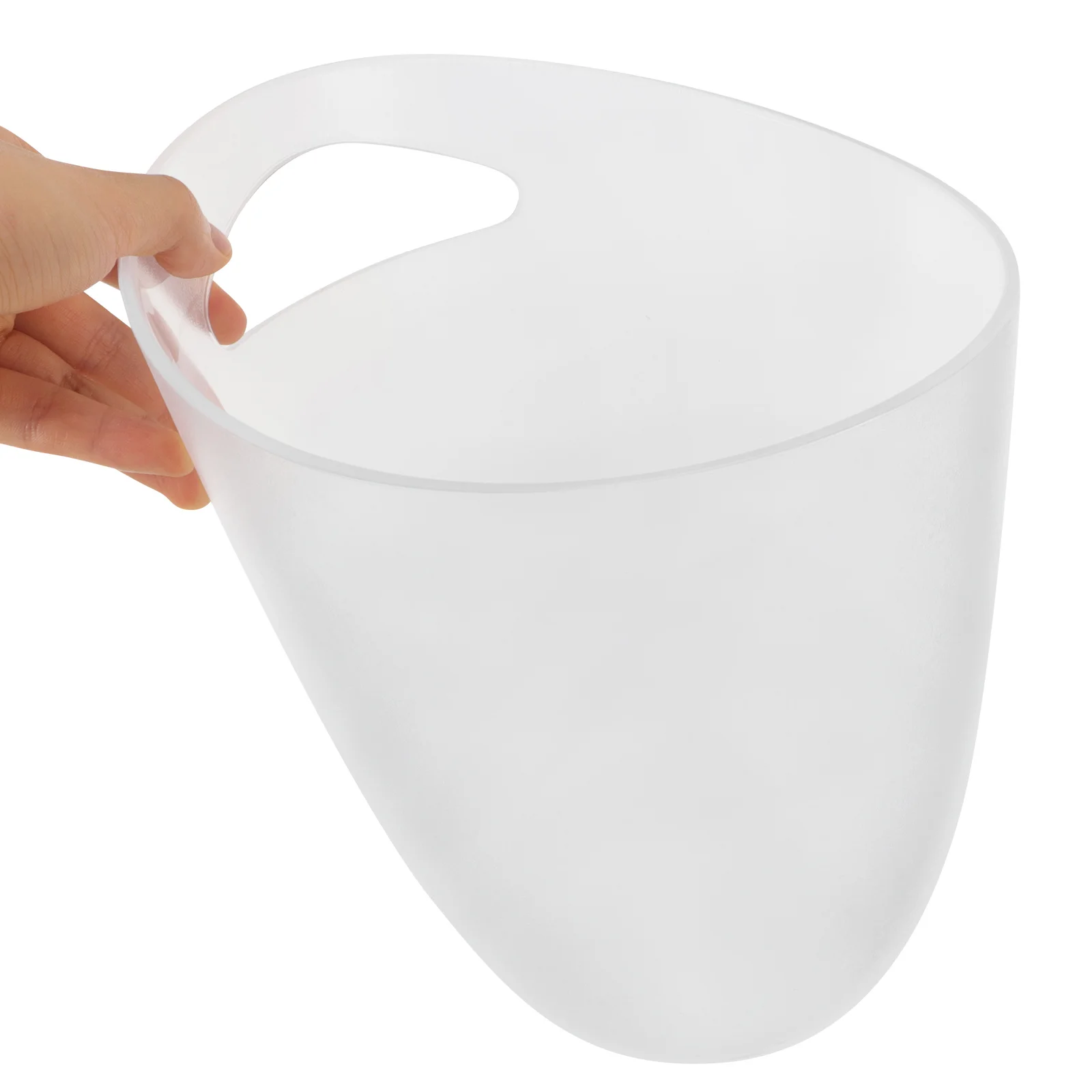 

Clear Reusable Ice Wine Bottle Bucket Large Size Drink Bucket for Summer Party Bar Home Use Plastic Beverage Tubs for Parties