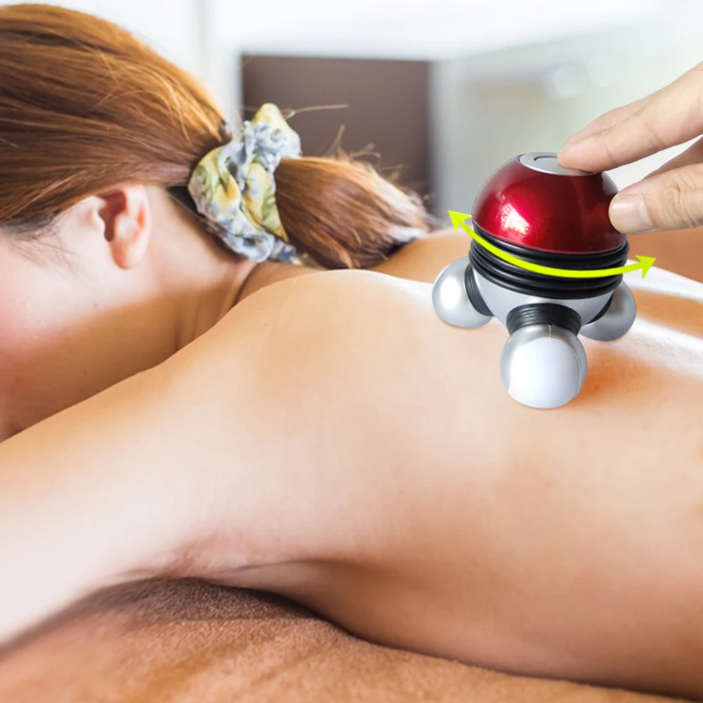 Handheld Mini Massager Muscle Relaxation Back Massage Device For Relieve Fatigue