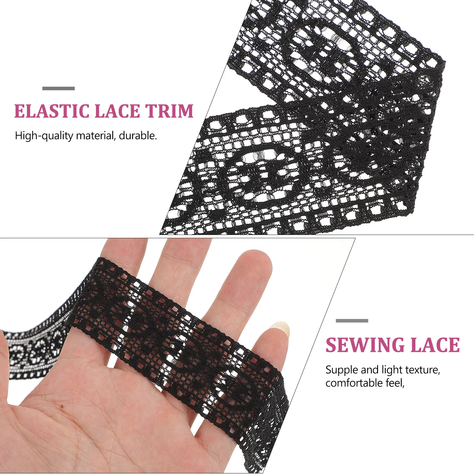 

Manual Lace Trim Unilateral Hollow Out Elegant Clothing Underwear Decorative DIY Garment Sewing Lace Accessories