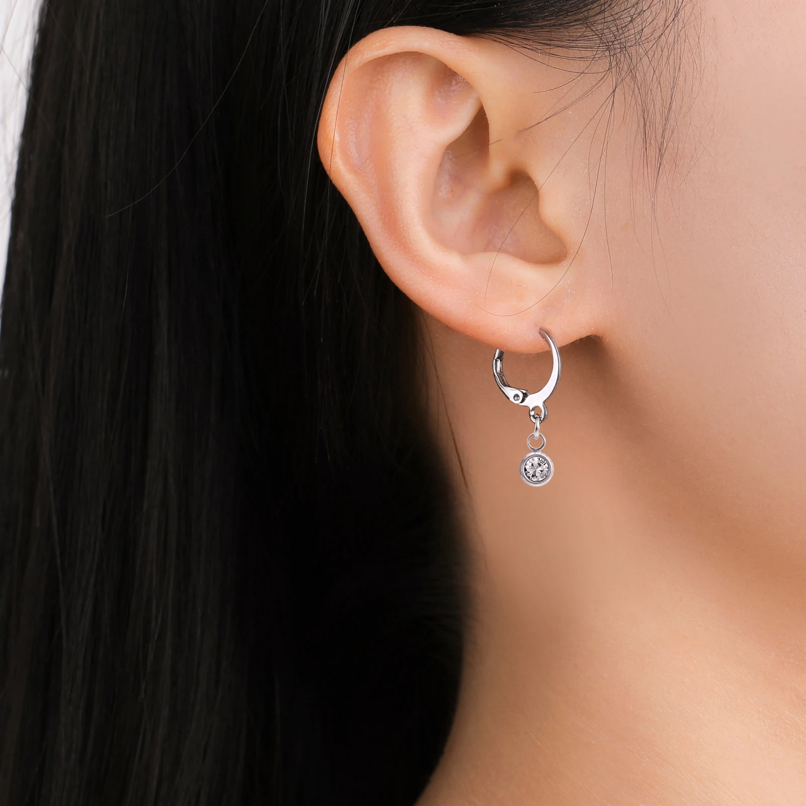 Lucktune Gold Color Chain Long Tassel Drop Ear Line Stainless Steel Zircon Earrings for Women Jewelry Wedding Gifts 2025 New In