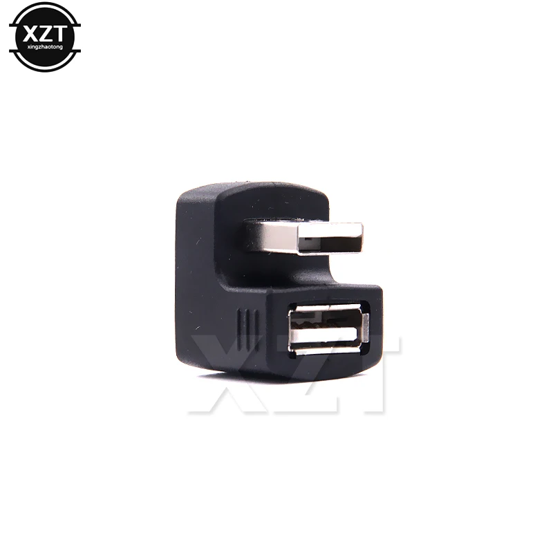 1pcs High Quality 90 degree 180 degree USB 2.0 A male to female m/f converter adapter connector