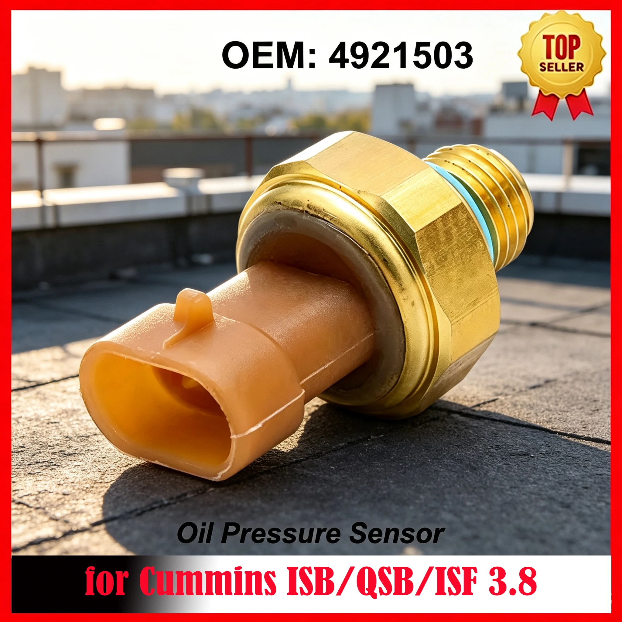 Oil Pressure Sensor 4921503 3348579 for Cummins ISB/QSB/ISF 3.8