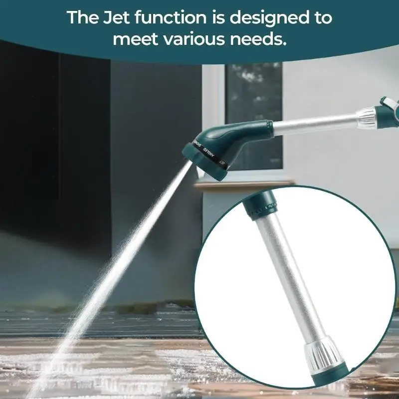 Lightweight Long Reach 16 Inch Gardening Water Wand With Metal Body & Multiple Option Suitable for Lawn Irrigation J0MC