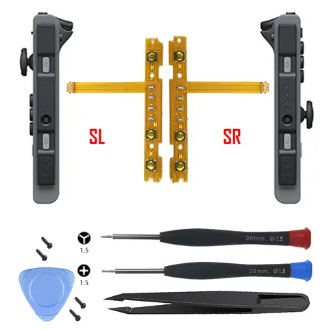 SR SL Joycon Switch Replacement For Nintendo Switch Joy Con SLSR Button Key Ribbon Flex Cable For NS Repair Cable