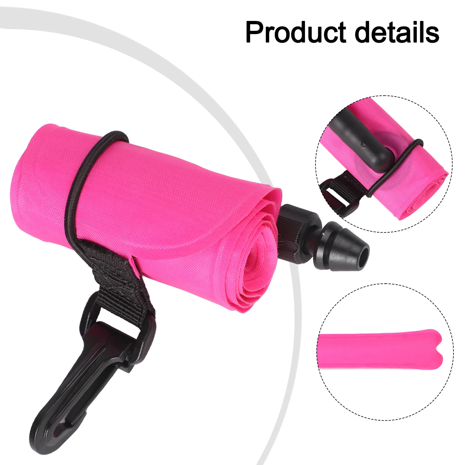 Inflatable Diving Buoy with 210D Nylon and For TPU Coated Cloth designed for Use in Various Diving Environments