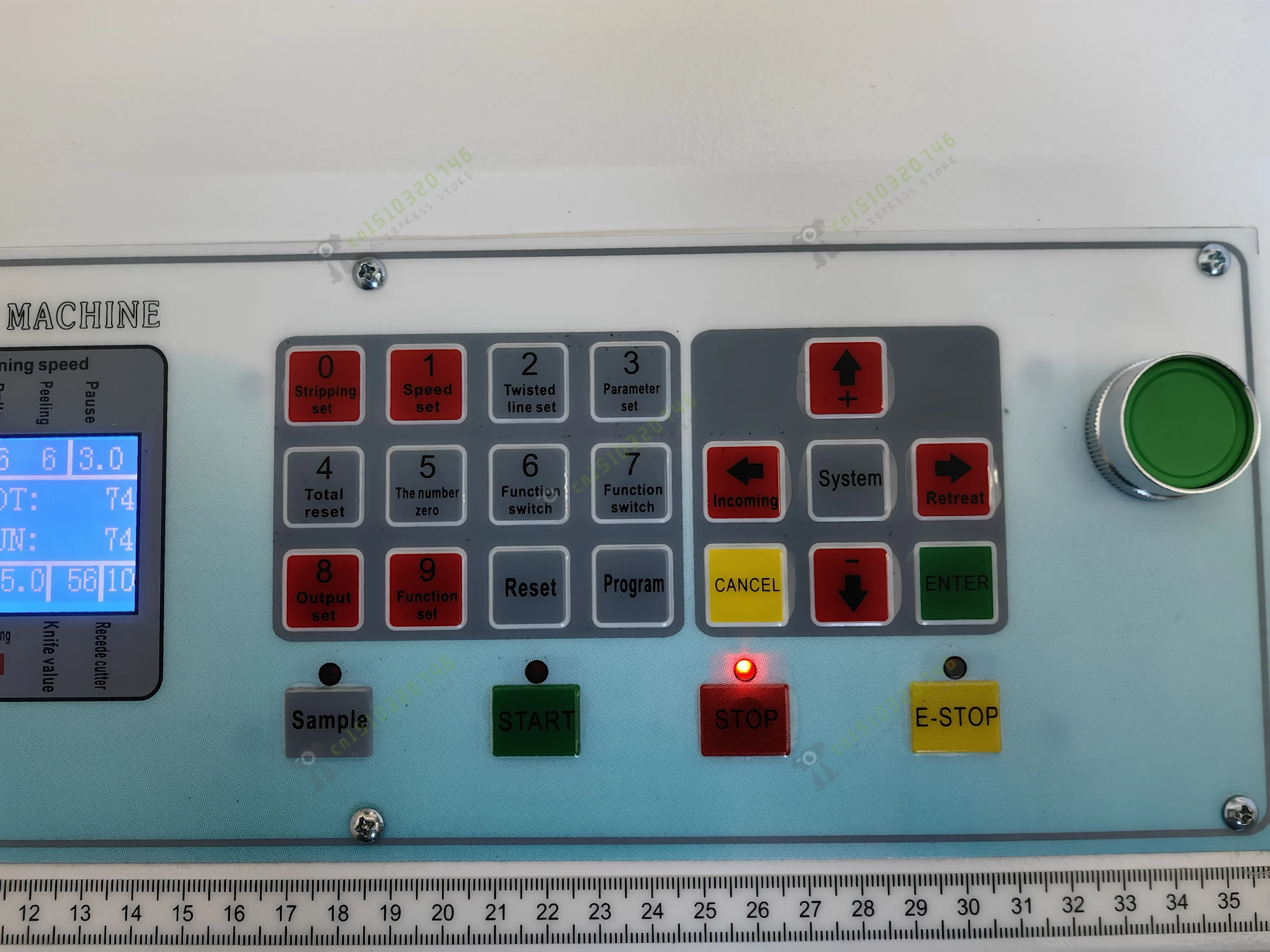 HS-180 Computer Automatic Wire Stripping  peeling Cutting  Machine Cable Cutter Stripper from 0.1 to 2.5mm2