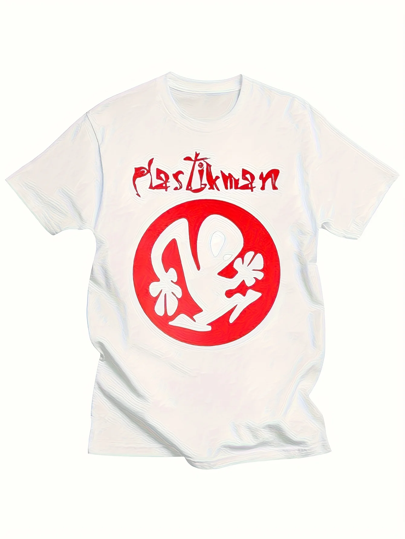 Мужская хлопковая футболка больших размеров с рисунком «Plastikman», Richie Hawtin Techno EDM House Music Design, повседневные шорты с круглым вырезом