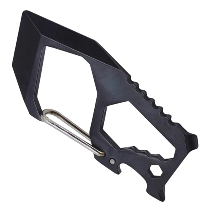 

Многофункциональный инструмент, брелок из нержавеющей стали, карман для улицы, несколько инструментов, открывалка для бутылок,