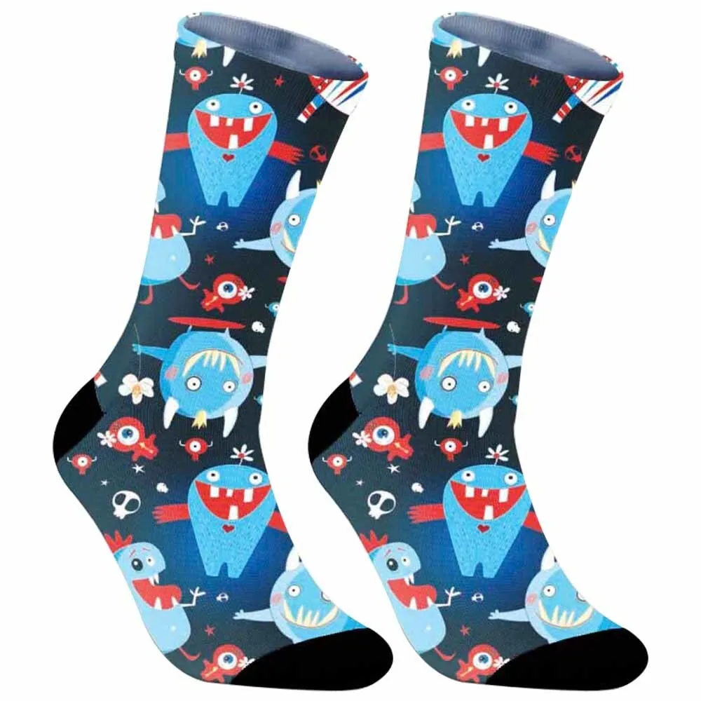 Calcetines divertidos de astronauta a la moda para hombres y mujeres, calcetines con estampado de animales y calaveras con grafiti, calcetines transpirables para el sudor, calcetines de Navidad 2024