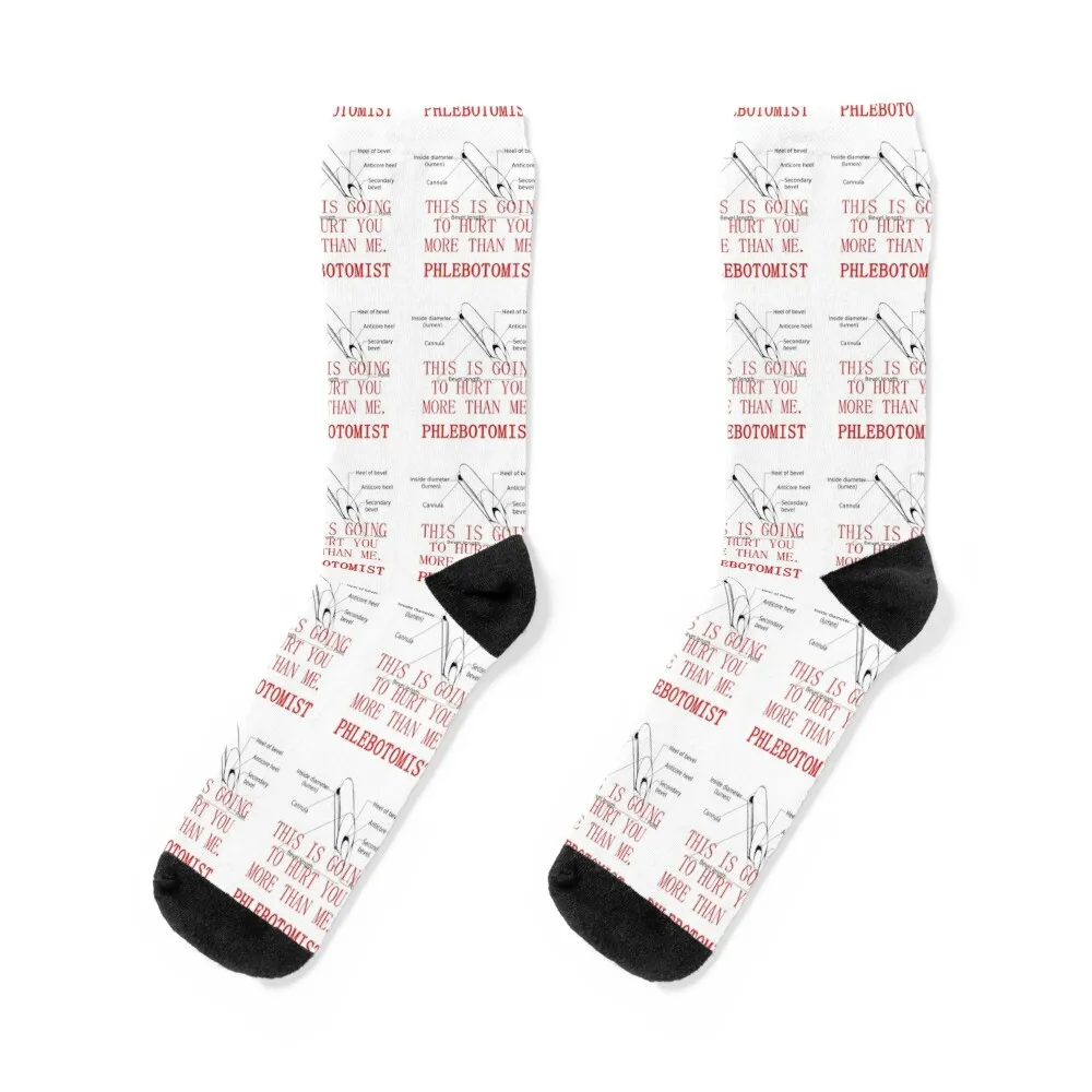 

venipuncture phlebotomy phlebectomy phlebotomis Socks christmass gift snow Crossfit happy Socks For Women Men's