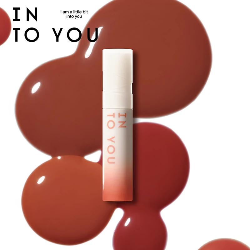 INTO YOU Coco Glow Lip Gloss Long Lasting Liquid Lipstick  Lip Makeup Women Beauty Moisturizer Care Lip for Summer