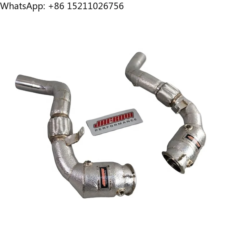 

304SS Выхлопная труба для BMW X5M F85 X6M F86 Выхлопная труба с теплозащитным экраном