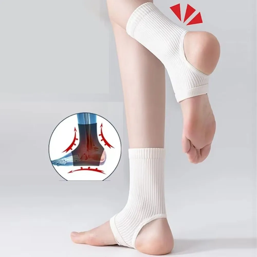 Achilles Tendon Brace Breathable Ankle Sleeves Open Toe Elastic Compression Socks Sports Socks For Men Women