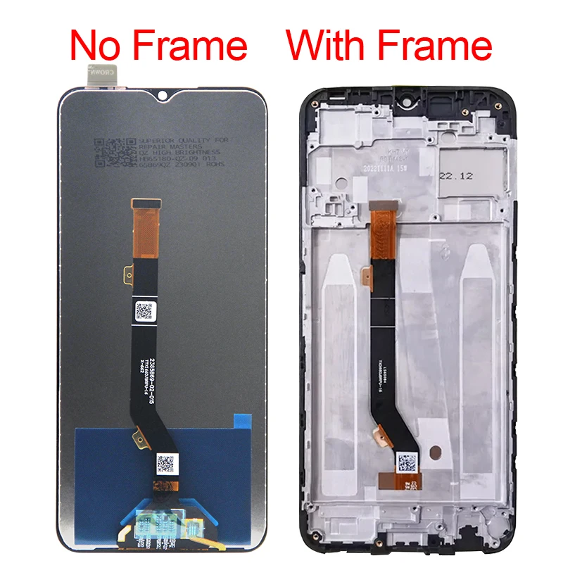 6.6 Inch For Tecno Spark 9 Pro KH7 KH7N LCD Display Touch Screen Digitizer Replacement For Tecno KH7 Spark 9 Pro LCD