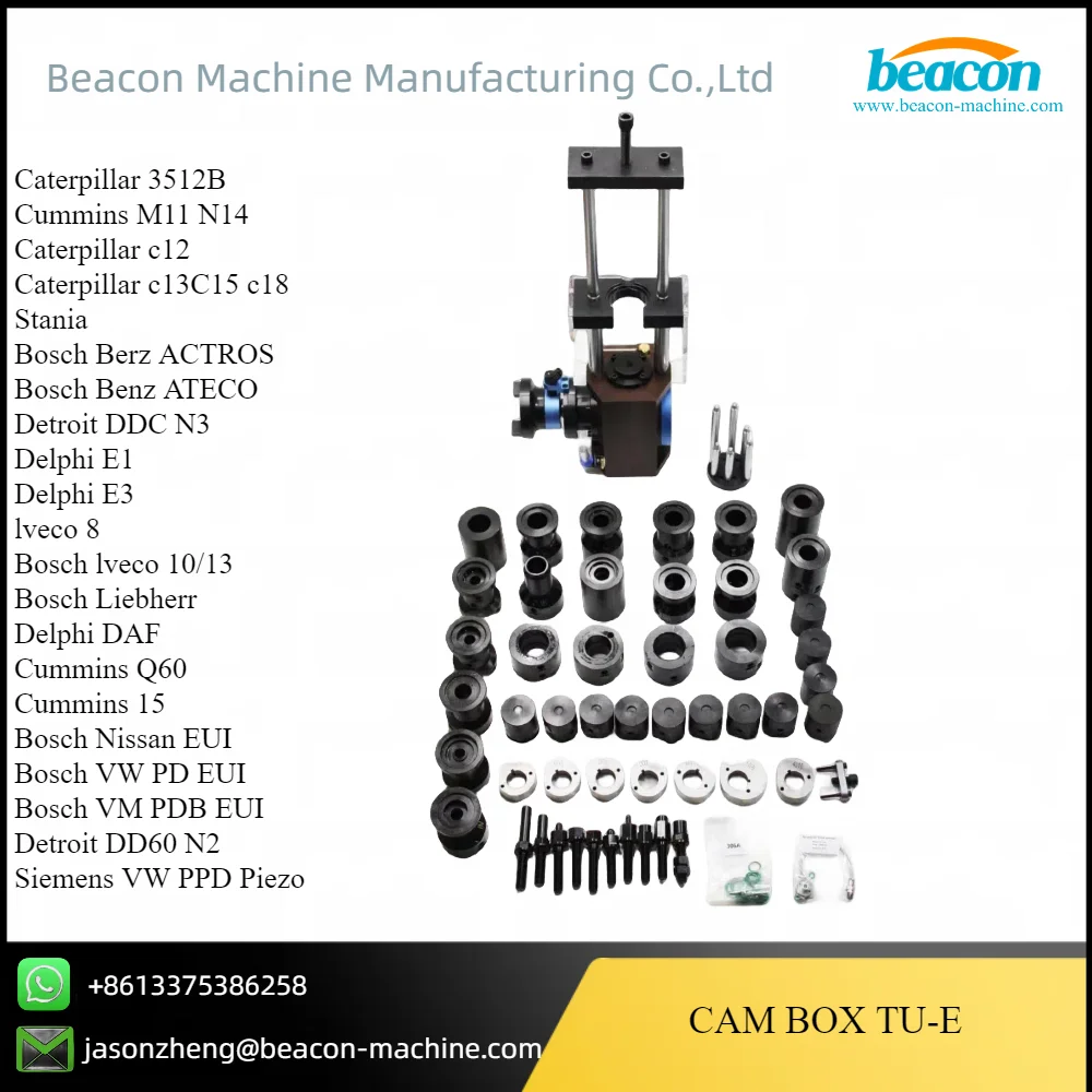 EUI EUP Cambox For Diesel Injector And Pump EUI/EUP Adapter Unit Injector Test Tool With Adapter and Camshaft