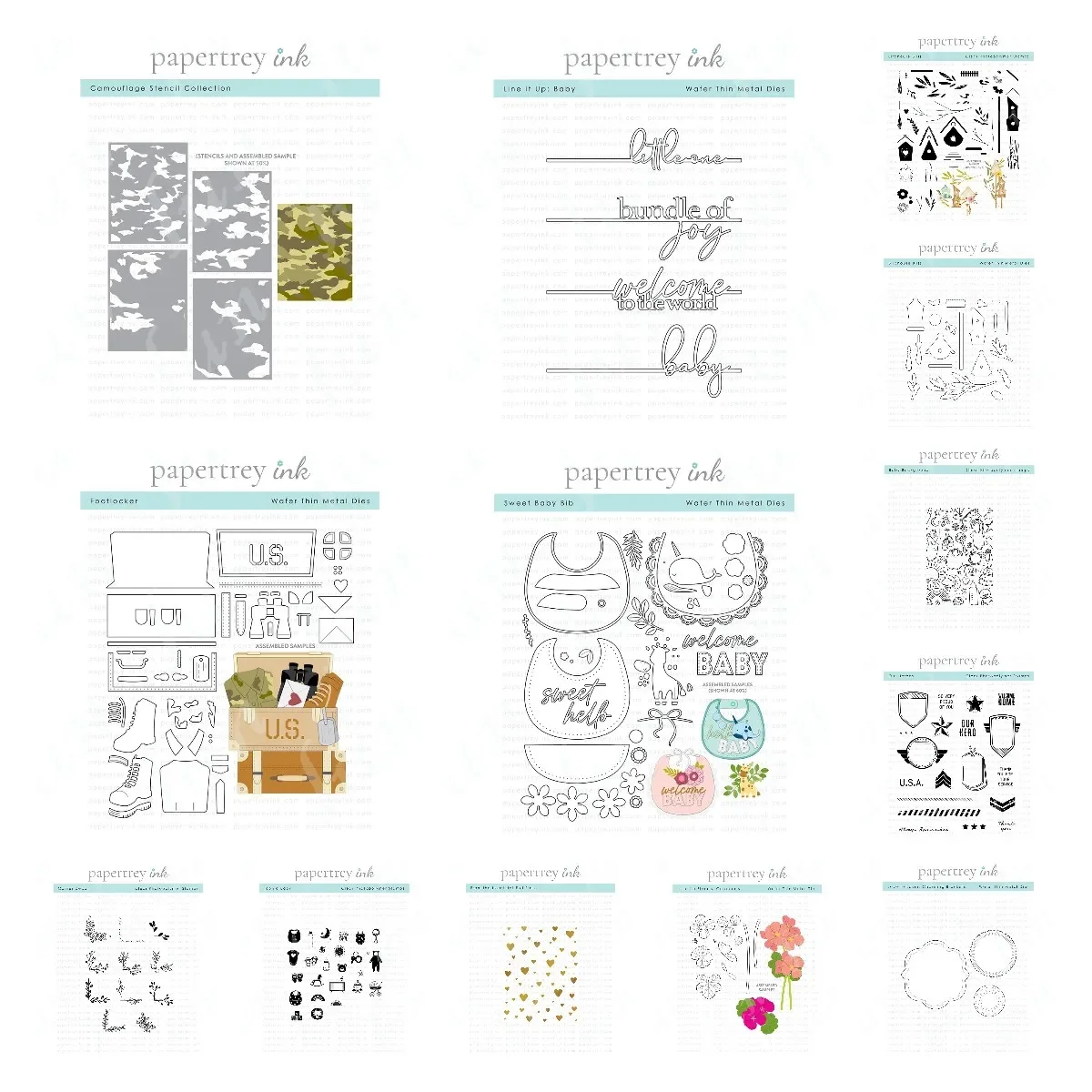 

Heart Hot Foil Plates and Dies May New Footlocker Baby Background Cutting Dies Layered Stencils Stamps Embossed Scrapbooking