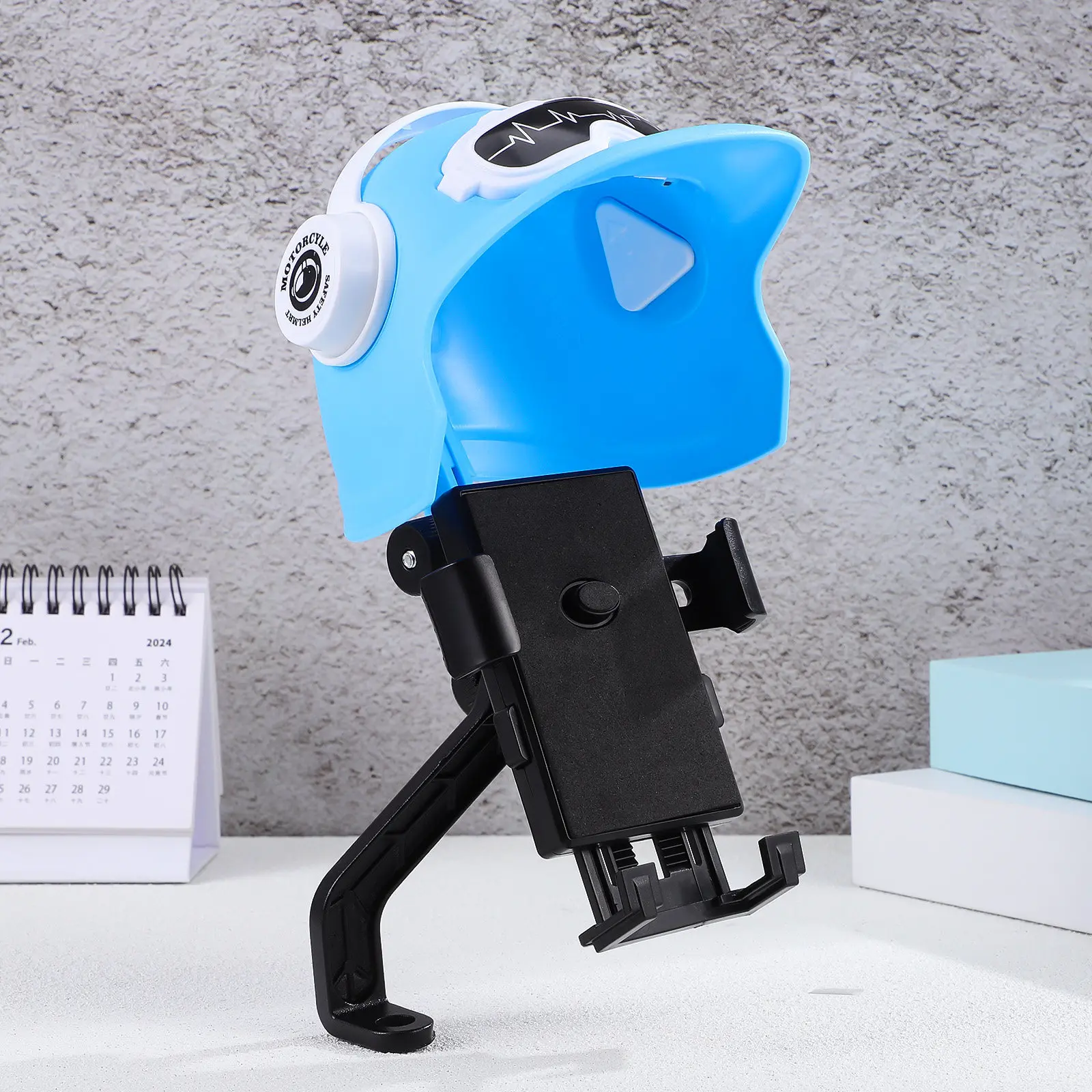 

Bike Phone Holder Motorcycle Mirror Mount Rear Phone Clamp Sunshade Protection Waterproof Secure Grip for Riding