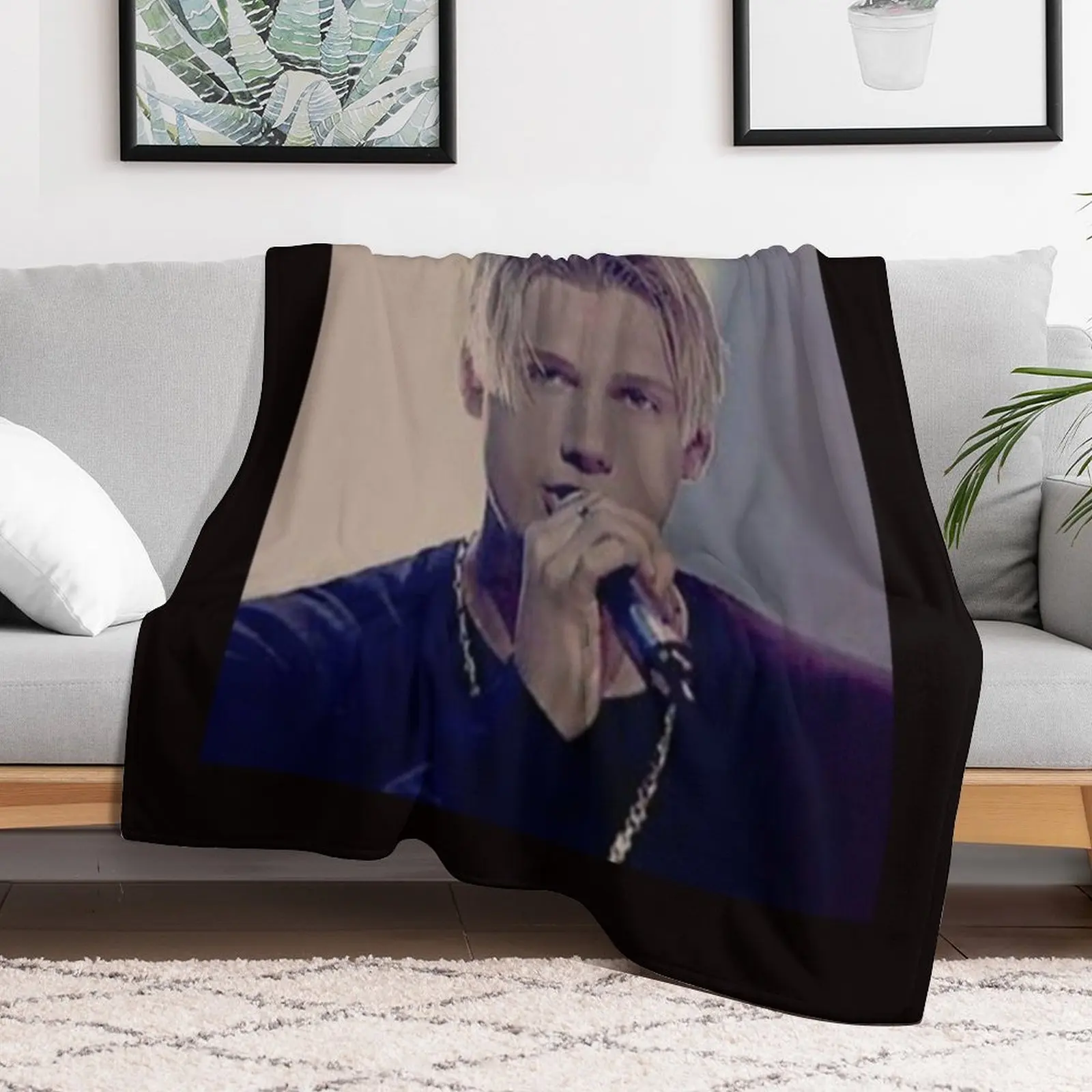 Album - Nick Carter Throw Blanket