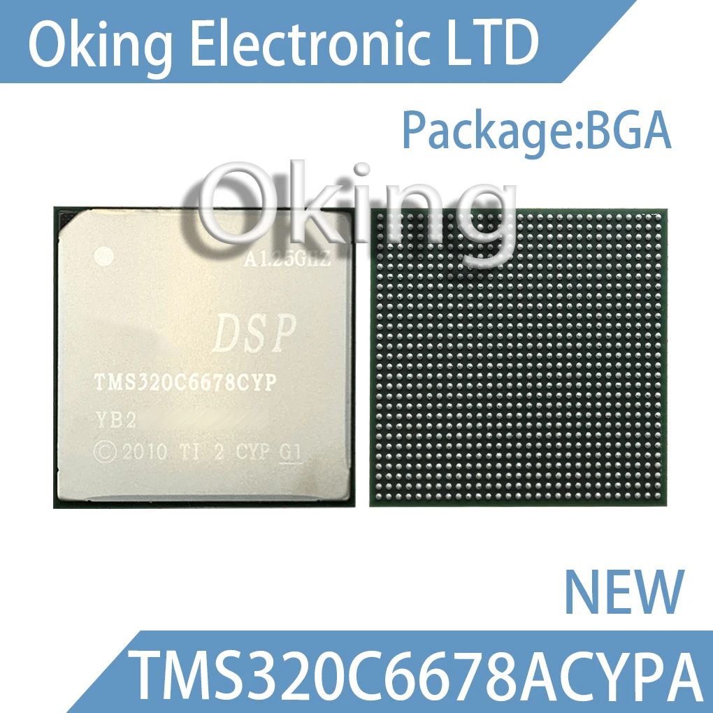 1 Stuk 100% Nieuwe TMS320C6678CYPA TMS320C6678ACYPA Multicore Vaste En Floating-Point Digitale Signaalprocessor Bga Gratis Verzending