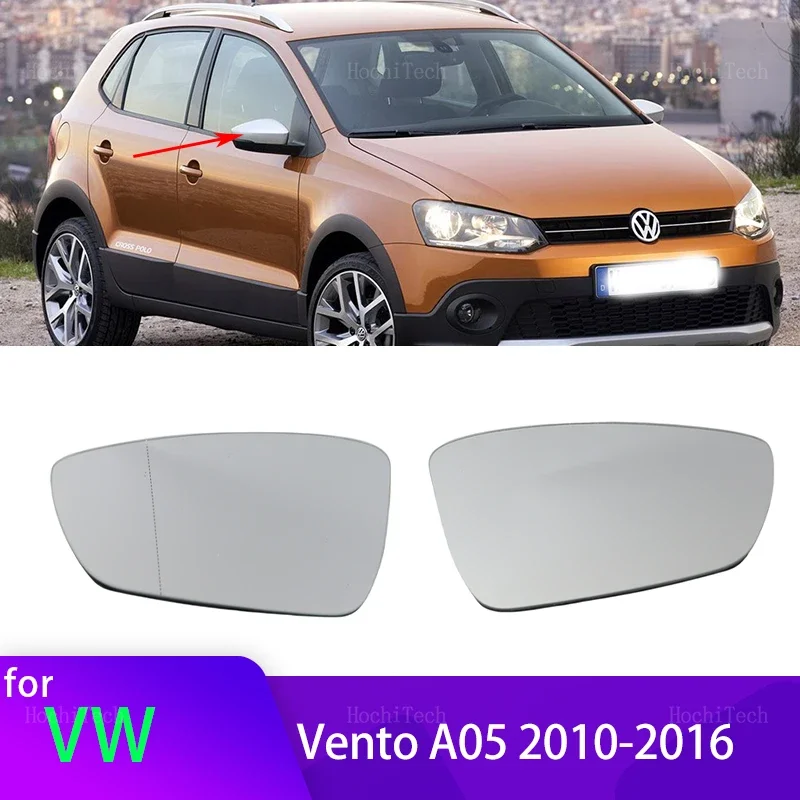 

Авто замена водителя или пассажира левое или правое стекло заднего зеркала с подогревом крыла для Volkswagen VW Vento A05 2010-2016