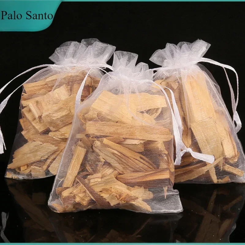 1 bolsa de 22g/0,8 oz Palo Santo, palitos de incienso Natural, palito de madera sagrada, aromaterapia, fragancias para el hogar, ambientador, bolsa aromática