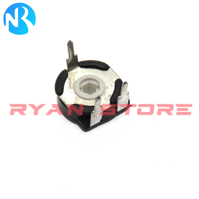 10PCS Potentiometer PT10 10R 100R 500R 1K 2K 4.7K 5K 10K 20K 50K 100K 150K 200K 220K 470K 500K 1M 2M Elliptical Hole Vertical