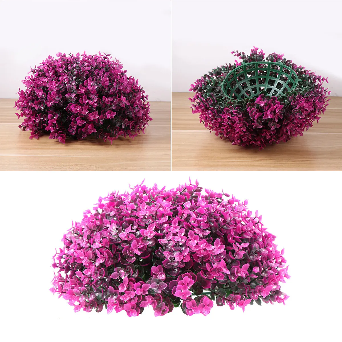 30 Cm Faux Plant Fake Grass Ball Artificial Balls Decorative Floral Spheres Lawn for Crafts Home Decoration