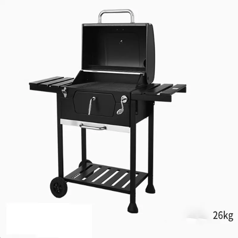 

Nuoge Garden Flame Knight Courtyard Barbecue Stove American BBQ Home Barbecue Grill Outdoor Villa Carbon Oven