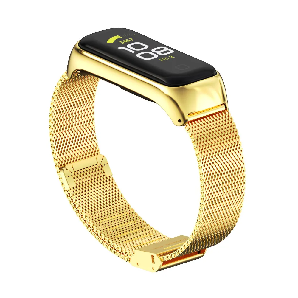 Band For Samsung Galaxy Fit 2 Watch Bracelet Metal Watchband Smart Accessories Correa For Galaxy Fit 2 Strap