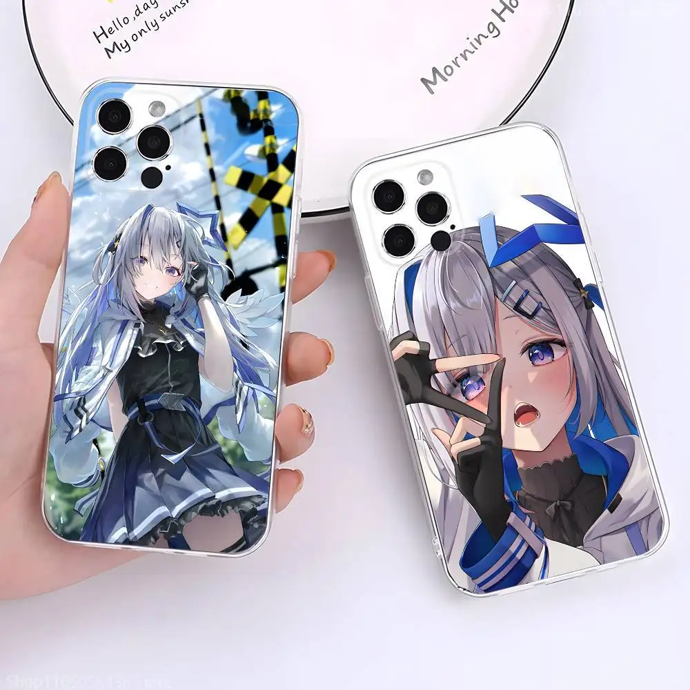 

Amane K-Kanata Phone Case For iPhone 17,16,15,14,13,12,11 Pro,Max,Plus,X,XS,XR,SE4,E Mini Transparent Soft Cover
