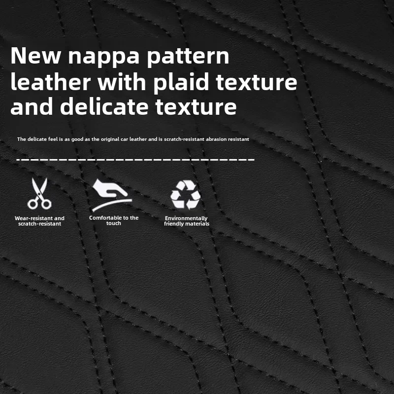 Picture 6: Leather Rear Trunk Mats Anti-Scratch Waterproof Boot Luggage Protective Pad Interior Accessories For Xpeng G6 2024 2025