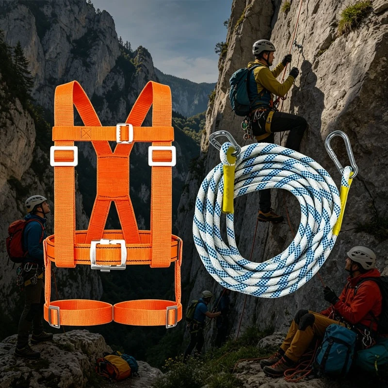 Harness Climbing Adjustable - Rock Climbing Harness High Altitude Safety