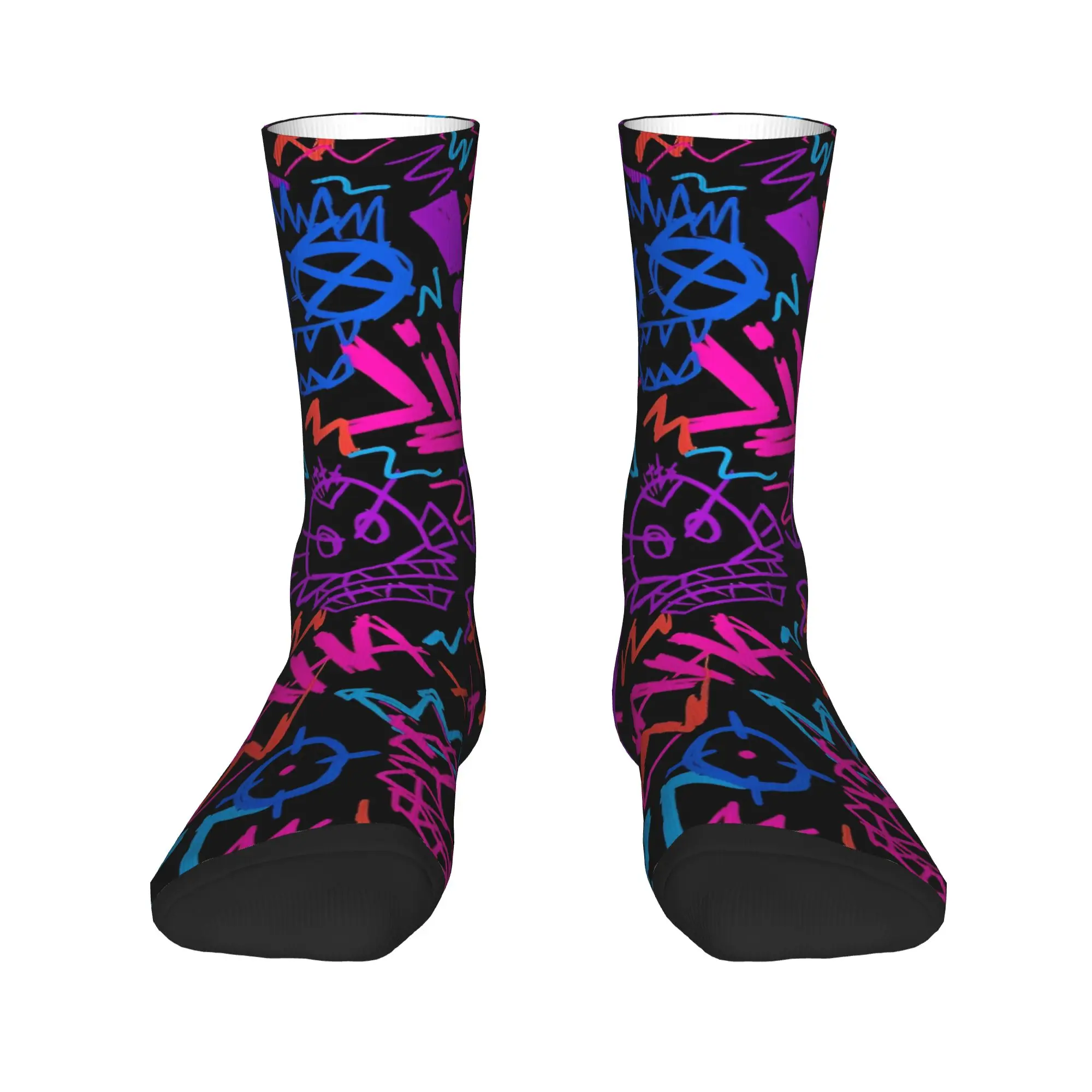Jinx Monkey  Arcane (4) Socks  Retro Stockings Autumn Anti Sweat Unisex Men Socks High Quality Design Climbing Socks