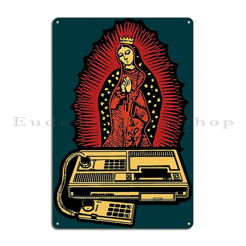 Blasphemous Console Genesis Metal Signs Wall Mural Decoration Club Bar Customize Customize Tin Sign Poster