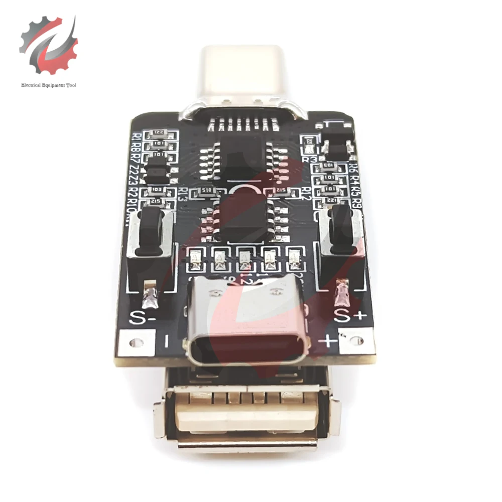 USB Type-C 9V 12V 15V 20V Adjustable PD 2.0 3.0 Trigger Adapter QC Decoy Trigger Board Fast Charging Trigger Module With E-mark