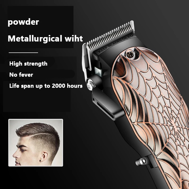 Kemei KM-2616 Professional Electric Hair Clipper In Hair Clipper Hair Salon Fast Charging LCD Digital Display Clipper