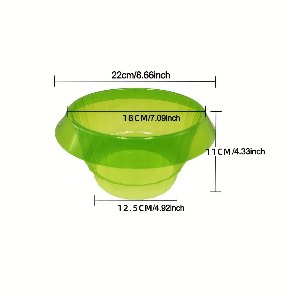 15pcs Garden Cloches Plastic Slug Snail Plant Protection Collars Plastic Cover Transparent Cap Garden Lawn Care Pest Control