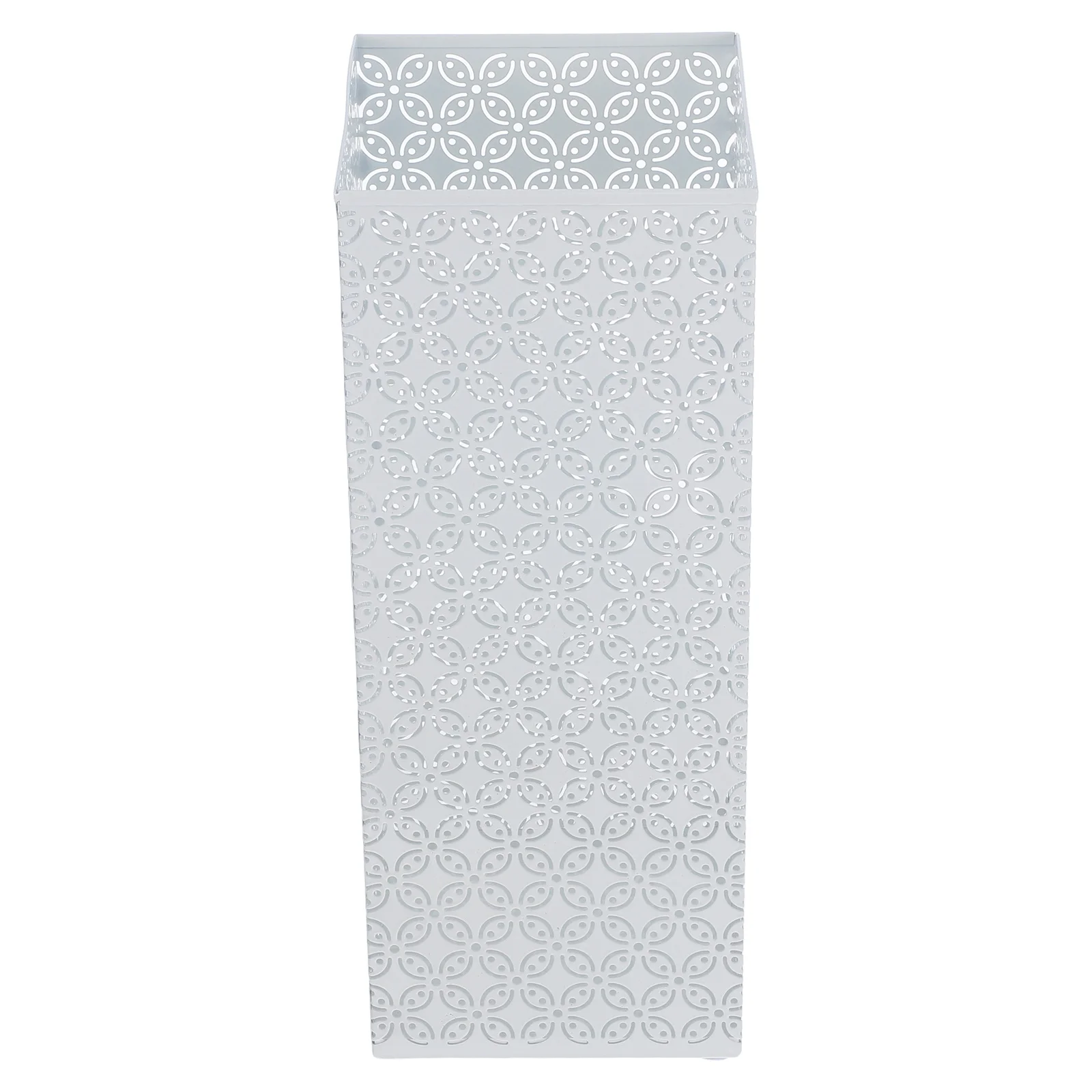 

Square Metal Umbrella Holder Iron Umbrella Stand for Entryway Office Home Walking Stick Storage Decorative Entryway Organizer